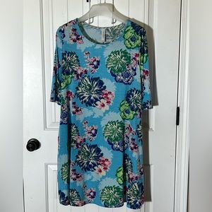 Floral 3/4 sleeve Discount Divas dress